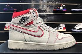 Jordan Retro 1 High Og University Red Black White 2019 Air Jordan 1 High Og Phantom Sail Black Phantom University Red 555088 160 Air Jordans Jordan 1 High Og Air Jordan Shoes