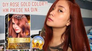 The new color is something completely different than she's done… Diy Dying My Hair Rose Gold Fail Ba Youtube