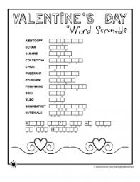 It's appropriately placed in a big red heart! Valentine S Day Word Worksheets Woo Jr Kids Activities