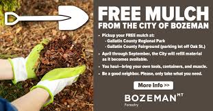 Where can i pick up free wood chips near me. Free Mulch Program City Of Bozeman