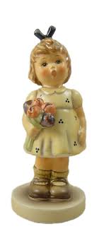 Hummel figurines can have a variety of numbers on the bottom. From My Garden Hummel Figurine 795