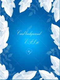 Millions customers found invitation card background templates &image for graphic design on pikbest. Blue Invitation Card Background Design And White Leaf Royalty Free Cliparts Vectors And Stock Illustration Image 101622636