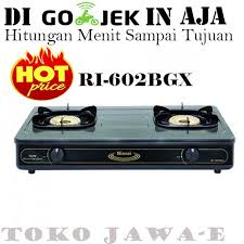 Mulai dari dulu sampai saat ini penduduk konsisten memakai kompor rinnai. Jual Kompor Gas Rinnai 2 Tungku Ri 602 Bgx Api Tornado Jakarta Timur Toko Jawa E Tokopedia