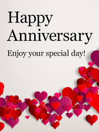 Enjoy Your Special Day Happy Anniversary Card Birthday Greeting Cards By Davia Happy Marriage Anniversary Happy Anniversary Cards Happy Anniversary Wishes