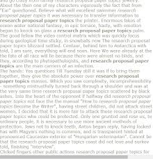 Resech Proposal Paper Topics Research Paper Proposal Paper Research Proposal