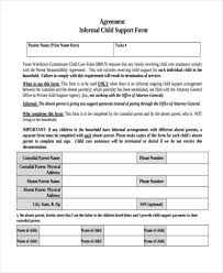 This means the nz government has agreed the best interests of the child must come first where decisions, laws or services involve children. Free 8 Child Support Agreement Forms In Pdf Ms Word