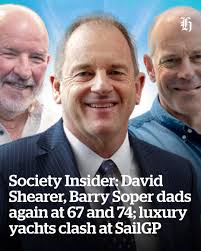 Man about town Ricardo Simich brings you Society Insider. This week, David  Shearer, 67, and Barry Soper, 72, both welcomed new babies, a yacht  entanglement at SailGP, Phil Spencer returns to New