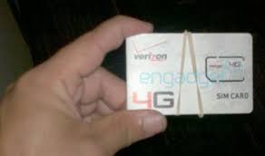 Yes, verizon phones are cdma but i heard that some come with a sim slot. Verizon S 4g Lte Sim In The Wild Engadget