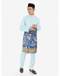 Thus, here are some baju melayu ideas for your hari raya look this year. Baju Melayu Exclusive In Mint Blue Fashionhub