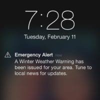 So i was watching the news about the weather, and we had a severe thunderstorm warning for my area, then, an eas popped up on my tv, the notifications we're. Wireless Emergency Alert Ios Severe Thunderstorm Warning In This Area Until 11 30 Pm Gmt Take Shelter Now Nws Detroit Picryl Public Domain Image