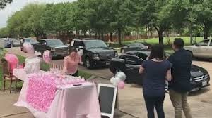 Couple Celebrates First Child With Drive Thru Baby Shower Youtube