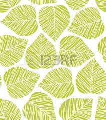 Verde Seamless Foglie Modello Illustrazione Macro Foglie Illustrazione Immagini