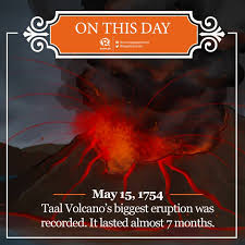 It is only 300 meters tall but don't let its small size deceive you. Rappler Onthisday In 1754 Taal Volcano S Biggest Facebook