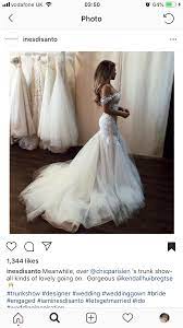 Ines Di Santo Lyra Off Shoulder Style Dress Dreamy Gowns Beautiful Wedding Dresses Ines Di Santo Wedding Dresses