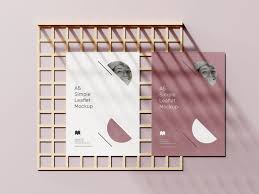 Free A5 Leaflet Mockup Mockups Design Free Premium Mockups Poster Mockup Free Design Mockup Free Leaflet