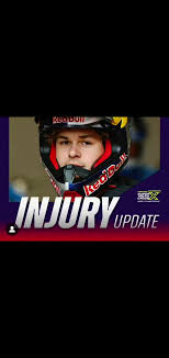 Im back but with sad news 😔 Jett will be looking at 4 months off of  recovery lets hope for a speedy healthy recovery 🙏 @Jettson18 #honda #hrc  #supercross #jettlawrence #injury #fyp
