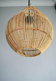 Wakatobi Lampshade Handmade Rattan Lamp Shade Wicker Etsy In 2020 Rattan Lamp Rattan Pendant Light Rustic Pendant Lighting