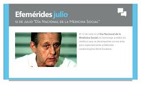 Esto será con ajustes en evaluación, sin. 12 De Julio Dia Nacional De La Medicina Social