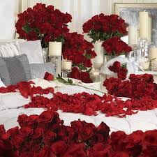 How Romantic I Would Love To Walk In And See This Valentines Bedroom Valentine Bedroom Decor Romantic Valentine