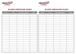 30 blood pressure chart template simple template design