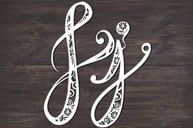 J Monogram Mandala Graphic By Fortunasvg Creative Fabrica