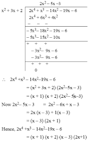 Factoring monomials (common factor), factoring quadratics, grouping and regrouping, square of sum/difference, cube of. Factorization Of Polynomials Using Factor Theorem A Plus Topper