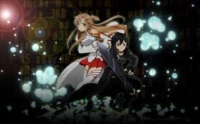 Customize your avatar with the asuna (black background) and millions of other items. Brunettes Long Hair Weapons Brown Eyes Black Eyes Short Hair Anime Boys Braids Anime Girls Swords Black Hair Sword Art Online Yuuki Asuna Kirigaya Kazuto Wallpapers Hd Desktop And Mobile Backgrounds