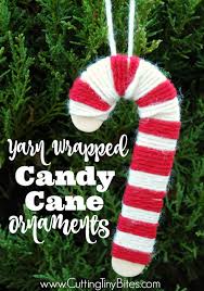 I think handmade ornaments are one of the most heartfelt gifts and this beaded ornament is an inexpensive, fun, and easy holiday project that can be made anyone and done as a group activity. Yarn Wrapped Candy Cane Christmas Ornament What Can We Do With Paper And Glue
