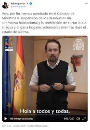 La jornada electoral se ha saldado con el anuncio de que pablo iglesias abandona la política: Hola A Todos Y Todas Bogando Por La Red