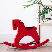 北歐櫥窗 搖搖馬 紅色 nordic design scandinavian design design