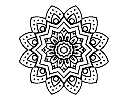 Furthermore, it helps children improve the accuracy of their writing skills, and also, for the youngest, the. Mandala Flower Coloring Pages For Kids Drawing With Crayons