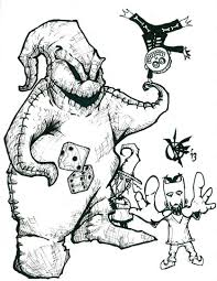 Maybe you would like to learn more about one of these? Oogie Boogie Coloring Page Part 2