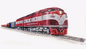 Commonwealth Railways Cl Class Train Drawing Locomotive Train