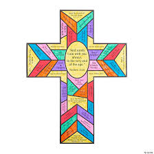 Snowmen at night coloring page. Color Your Own Stained Glass Cross Lent Countdown Sheets