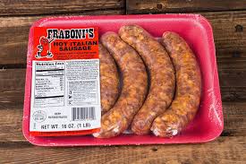 The casing has been changed for the worse as has the overall texture. Hot Italian Sausage Fraboni S