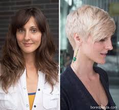 80 fabulous natural hairstyles for short hair. 318 Extreme Haircut Transformations That Will Inspire You To Get A New Haircut Bored Panda