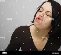 Deformed face hi-res stock photography and images