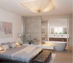 Awesome 60 Cozy Small Master Bedroom Ideas To Apply On Your Apartment Https Homstuff Com 2017 Master Bedroom Bathroom Bedroom With Bath Open Concept Bathroom
