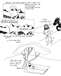 102 elijah is taken to heaven. Coloring Page Aunties Bible Lessons Page 3