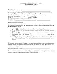 Vrei insigna veteran de razboi? Declaratie Pe Propria Raspundere Pentru Pensia De Urmas