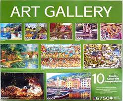 In stock on june 13, 2021. Sure Lox 10 Deluxe Jigsaw Puzzles Art Gallery 6750 Total Pieces By Sure Lok Awesome Products Selected By Anna Jigsaw Puzzles Art Puzzle Art Art Gallery