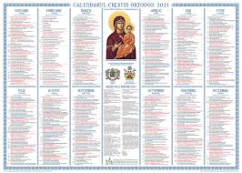 You may download these free printable 2021 calendars in pdf format. Calendarul Ortodox Pe 2021 In 5 Variante Vrancea24