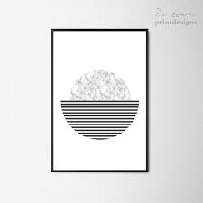 Black And White Geometric Art Prints Scandinavian Set Of Three Prints Wall Art Prints Set Of 3 Etsy In 2020 Scandinavian Print Monochrome Prints Geometric Art Printable