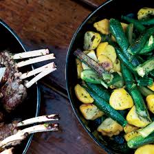 Bring 2 inches of water to a boil in a medium saucepan over medium heat. Baby Zucchini Saute With Mint Recipe Katie Lee Food Wine