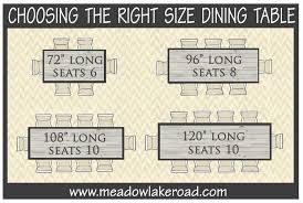 Check out this item at one kings lane! Choosing The Right Size Dining Table Meadow Lake Road Dining Table Dimensions Dining Table Sizes 10 Person Dining Table