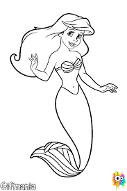 Dibujo De Sirenita Ariel Para Colorear Mermaid Coloring Book Ariel Coloring Pages Disney Coloring Pages