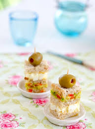 Triples Recipe Video Triple Layered Avocado Tea Sandwich Recipe Tea Party Food Tea Party Sandwiches Tea Sandwiches Recipes