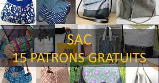 Les sacs cabas sont supers mais le problème c'est qu'ils ne se ferment pas, je vous propose la méthode de fiona pour insérer une fermeture intérieure fiona a utilisé le petit modèle du tuto sac à paillettes, et elle a modifié la doublure intérieure du sac. Bettinael Passion Couture Made In France Patron Couture Gratuit 15 Modeles De Sac