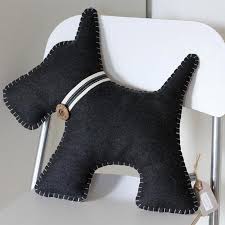 Scottie Dog Cushion The Tartan Terrier Dog Cushions Scottie Scottie Dog