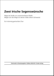 Ein tolles lied für die kirchliche tr. Zwei Irische Segenswunsche Satb Bodensee Musikversand